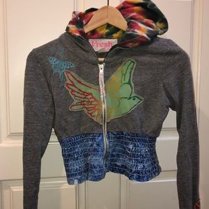 Fresh Karma Cropped Hoodie